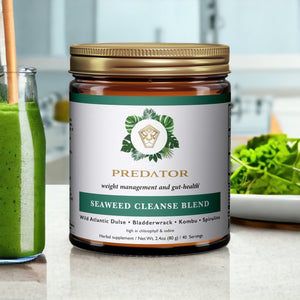 Seaweed Cleanse Blend - Wild Atlantic Seaweeds - Dulse, Bladderwrack, Kombu and Spirulina