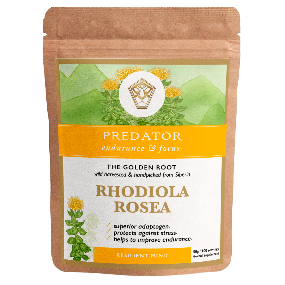 Rhodiola Rosea - Focus & Performance - Wild grown Adaptogen - Highest bioactivity - Rosavin 5%
