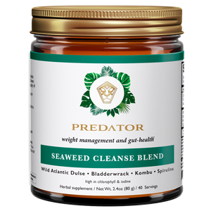 Seaweed Cleanse Blend - Wild Atlantic Seaweeds - Dulse, Bladderwrack, Kombu and Spirulina